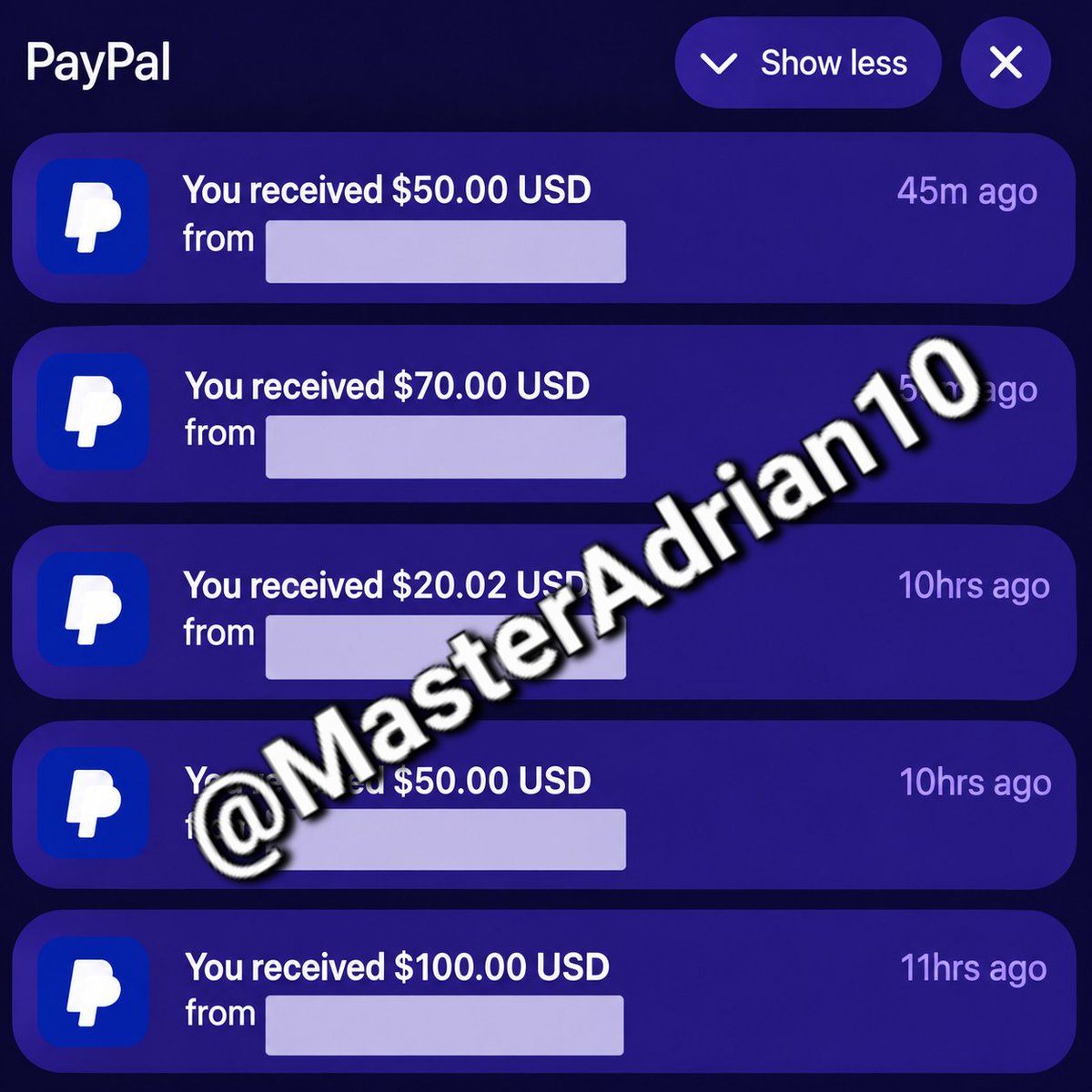 MasterAdrian10's tweet photo. It's Tax Friday and the first Friday of the month. Make yourselves useful and send your weekly tributes like these good boys and cashslaves of mine did

cashmaster findom https://t.co/s9gTdEcIcB