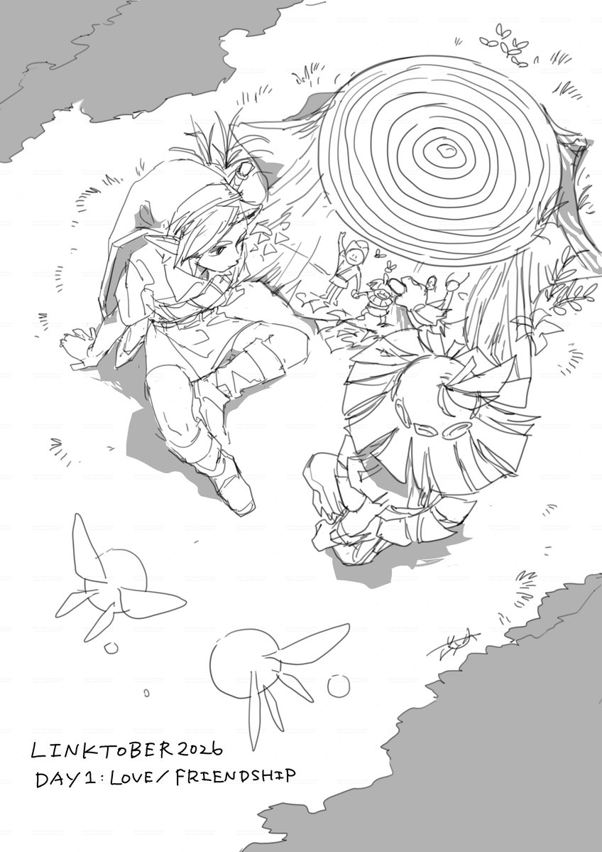 shrub_mtg's tweet photo. LINKTOBER2026
DAY1　LOVE／FRIENDSHIP

#LINKTOBER https://t.co/kfQw8H9YRb