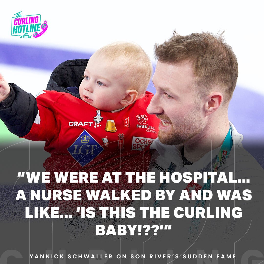 curlinghotline's tweet photo. Yannick Schwaller might be skipping the world’s current No. 1 men’s curling team, but he’s far from the most famous member of his family.

We love you, Curling Baby ❤️ 

https://t.co/S5JXH4dfct https://t.co/3zP4n4TNE5