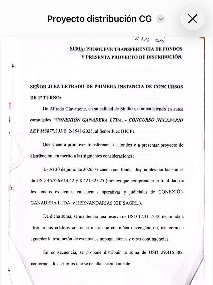 cabezamartini's tweet photo. 🔴Gandini y su esposa pusieron dinero en Conexión Ganadera que no declararon ante la JUTEP, según informó Búsqueda en primera instancia y cotejó @InfoCapitalTV con documentos del acuerdo transaccional. Son más de 62 mil dólares.

Ya cobraron parte del acuerdo como daminificados. Incluso hay un correo electrónico de Pablo Carrasco solicitando acelerar un pedido de Gandini porque "en cualquier momento pueden necesitar de él".