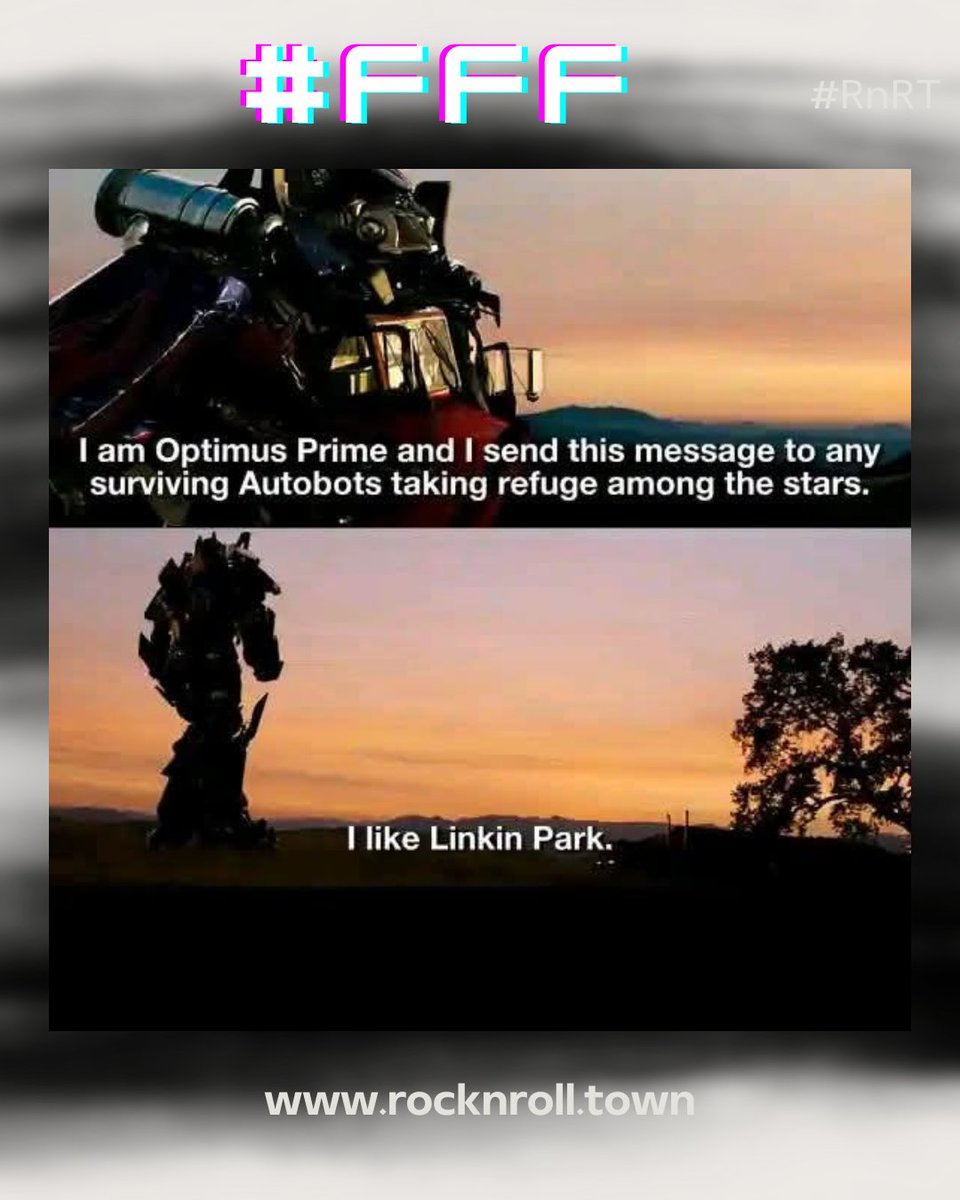 RockNRollTown's tweet photo. 🤣🤘🏻 Funny F*ucking Friday: I'm Optimus Prime 🤣
https://t.co/ixXFy6yf8U
#RnRT #RockNRollTown #FFF #FunnyFuckingFriday #OptimusPrime https://t.co/KXebzLcLEH