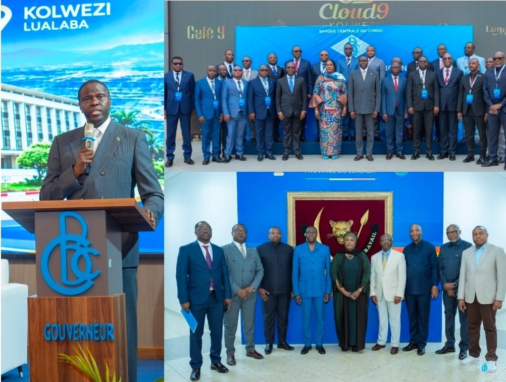Enjeuxafricains's tweet photo. Le gouverneur de la Banque centrale du #Congo, André #Wameso #Nkualoloki, est arrivé mardi 29 septembre à #Kolwezi, dans la province du #Lualaba, dirigée par Fifi #Masuka. Le lendemain, il a lancé les travaux de la conférence des entités provinciales de la #BCC (#CONFEP2026). 
Pendant plusieurs jours, les participants ont planché sur la stabilité monétaire et financière, l'inclusion financière, la digitalisation des paiements et la gestion des risques. Rapprocher davantage l’action de la Banque centrale des réalités économiques des provinces et renforcer la mise en œuvre de ses missions à l’échelle nationale, tels sont les objectifs de ladite rencontre.
Celle-ci ouvre par ailleurs une séquence de travail qui se poursuivra jusqu’au 9 octobre avec la retraite stratégique du Conseil de la BCC, la session paritaire, la réunion ordinaire du Comité de politique monétaire (CPM). Une conférence avec la Fédération des entreprises du Congo (#FEC), la Chambre des mines et l’Association #congolaise des banques (#ACB) est également prévue. Elle portera sur la stabilité du cadre macroéconomique en #RDC.

Rien n'arrive par hasard. En effet, il convient de préciser que l’ensemble de ces activités s’inscrit pleinement dans la mise en œuvre du Plan stratégique 2026-2030 de la BCC, avec l’ambition de renforcer la proximité, la performance et l’impact de la banque des banques sur l’ensemble du territoire national.