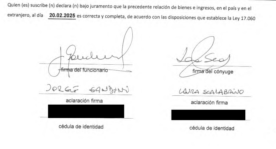 cabezamartini's tweet photo. 🔴Gandini y su esposa pusieron dinero en Conexión Ganadera que no declararon ante la JUTEP, según informó Búsqueda en primera instancia y cotejó @InfoCapitalTV con documentos del acuerdo transaccional. Son más de 62 mil dólares.

Ya cobraron parte del acuerdo como daminificados. Incluso hay un correo electrónico de Pablo Carrasco solicitando acelerar un pedido de Gandini porque "en cualquier momento pueden necesitar de él".