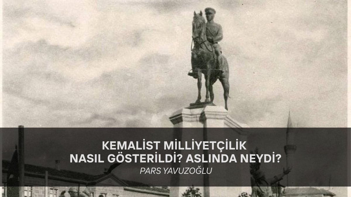 turkdevrimdergi's tweet photo. Kemalist Milliyetçilik: Nasıl Gösterildi, Aslında Neydi?

Yazar: Pars Yavuzoğlu

Kemalist milliyetçiliğin tarihsel gelişimini ve Cumhuriyet’in kuruluş dönemindeki yerini ele alan yeni yazımızda, bu anlayışın nasıl şekillendiği ve dönemin siyasi düşüncesi içerisindeki yeri inceleniyor.

Kemalist milliyetçilik nasıl tanımlandı? Cumhuriyet’in kuruluş sürecinde hangi temel düşünceler üzerinden ortaya çıktı ve uygulamada nasıl kendini gösterdi?

🔗 Yazının tamamı: https://t.co/vDWBKPvgQL