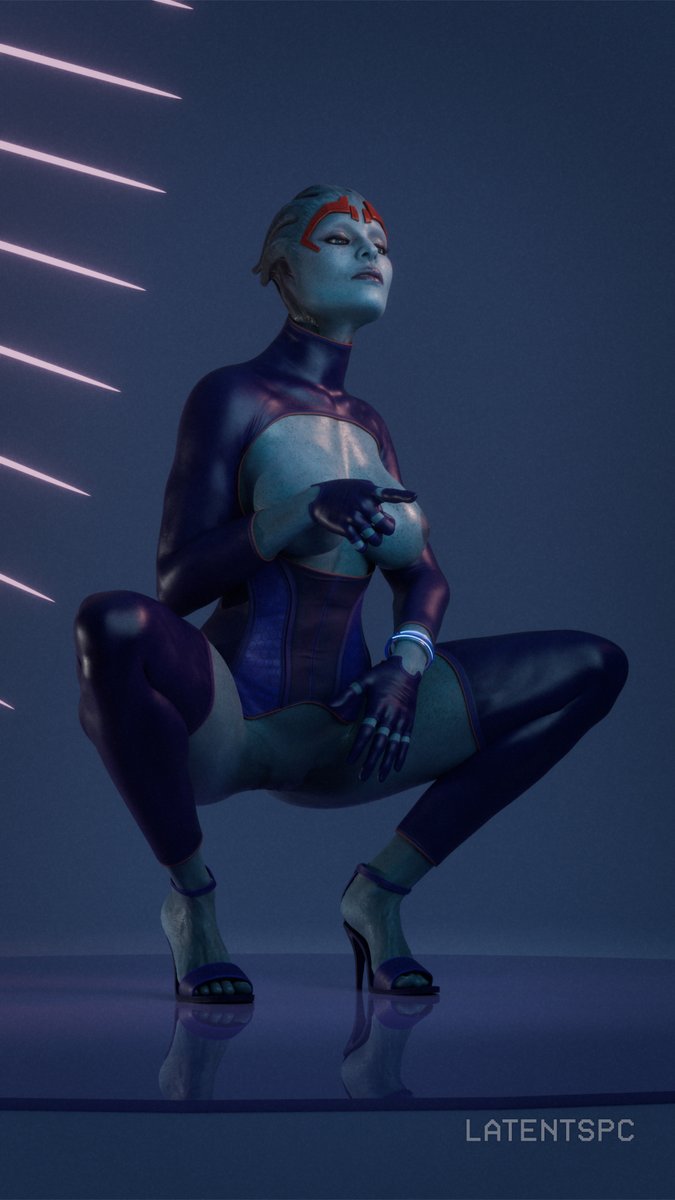 LatentSpc's tweet photo. Space stripper Samara, alternative angles, full resolution. 

Model by @Rigid3d https://t.co/vVmjYqlrMw