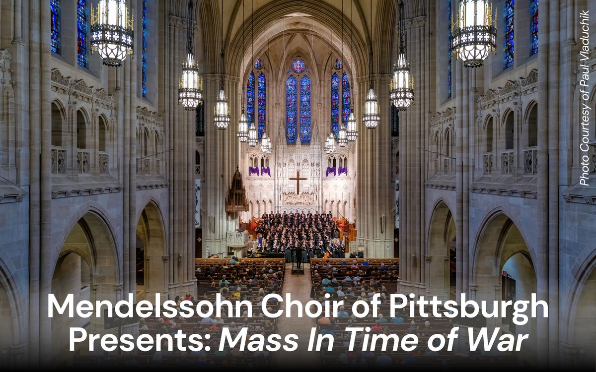 PittsburghOpera's tweet photo. Come hear 120 singers of the Mendelssohn Choir perform at East Liberty Presbyterian Church, a space tailor-made to amplify the human voice. Fans of the Pittsburgh Opera can save 15% with code OPERAMCP at checkout. https://t.co/gxflBPVBus
