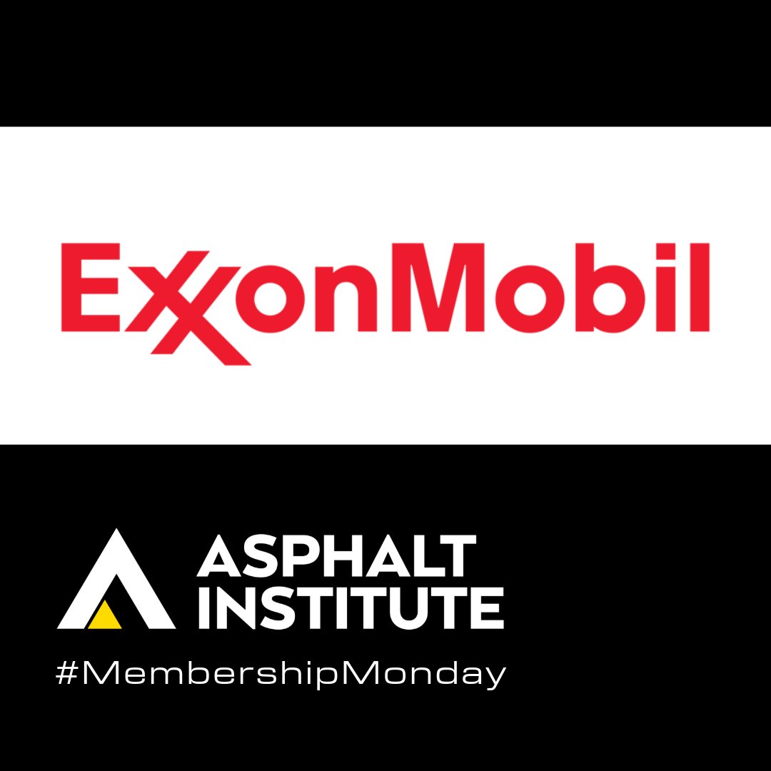 Asphalt_Inst's tweet photo. 107 years of membership. That’s something worth celebrating!

ExxonMobil Fuels and Lubricants is the longest-standing member of the Asphalt Institute, joining back in 1919.

We’re proud to recognize ExxonMobil Fuels and Lubricants for 107 years of membership.

#MembershipMonday https://t.co/yfUHOMmpVw