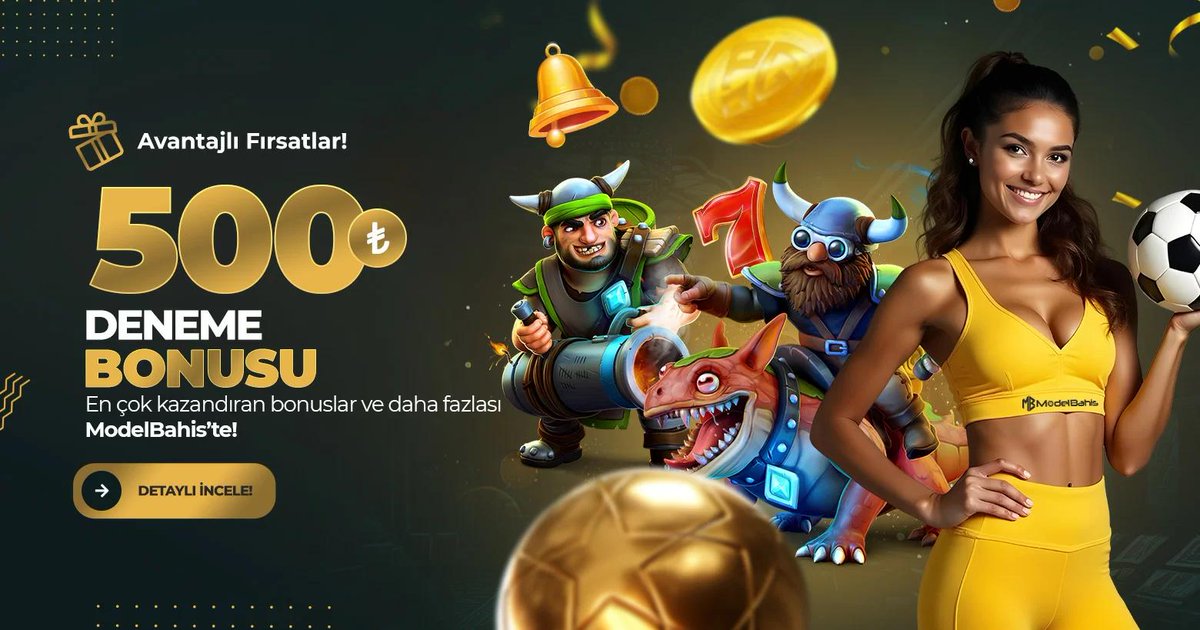 9DenemeBonusu's tweet photo. ✨ 500₺ Deneme Bonusu ile bonus seçeneklerini genişleten modelbahis, güncel kampanyasıyla öne çıkıyor.
Deneme bonusu ve güncel giriş bilgileri Harbilink'te.

📌 https://t.co/6CEM0MZr8F
🔔 https://t.co/TgBmgKuiSb
#DenemeBonusu #Keşfet #modelbahis https://t.co/LyRkCOM6Nc