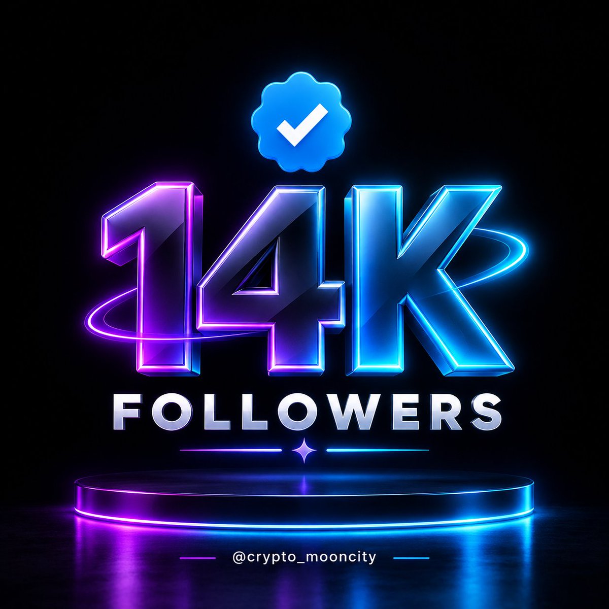 crypto_mooncity's tweet photo. Ready for 14K active + verified followers? 🌊

Drop “Full Power” below 🔋

I’ll boost your account — let’s make progress together! 🚀 https://t.co/F7qpOngAcB