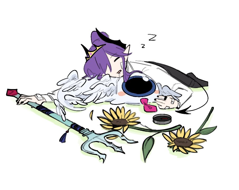 Tama_Shirayuri's tweet photo. 😈 💤 🥚💤 
#taxduo #wemmbu #eggchan https://t.co/h45Tda9qv1