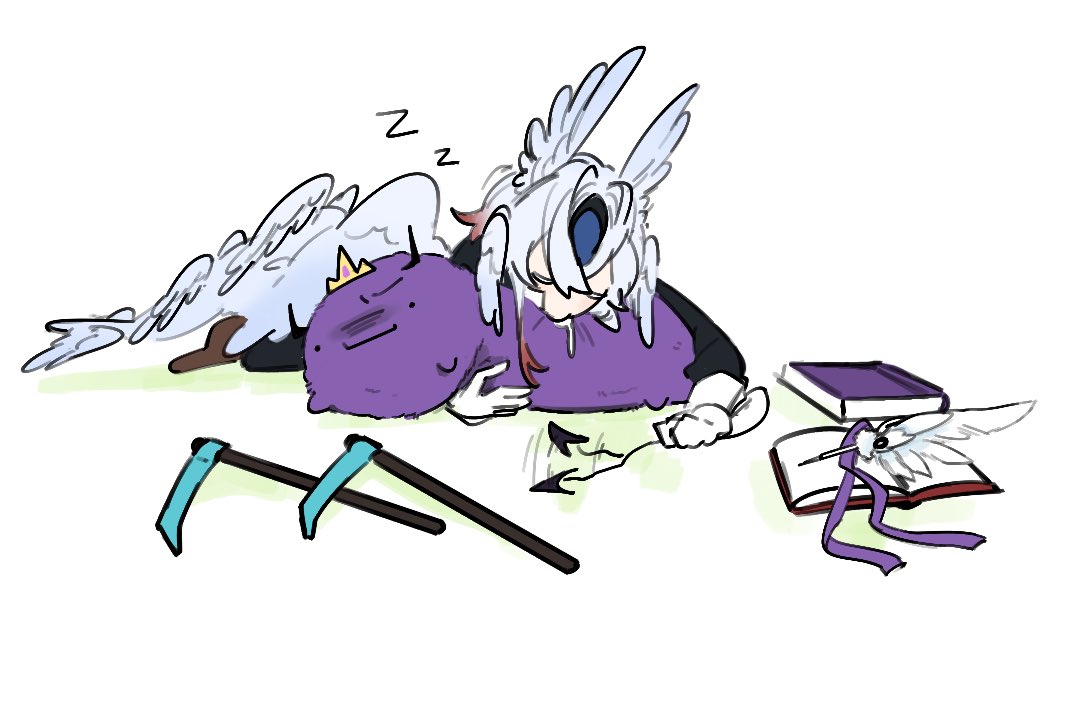 Tama_Shirayuri's tweet photo. 😈 💤 🥚💤 
#taxduo #wemmbu #eggchan https://t.co/h45Tda9qv1