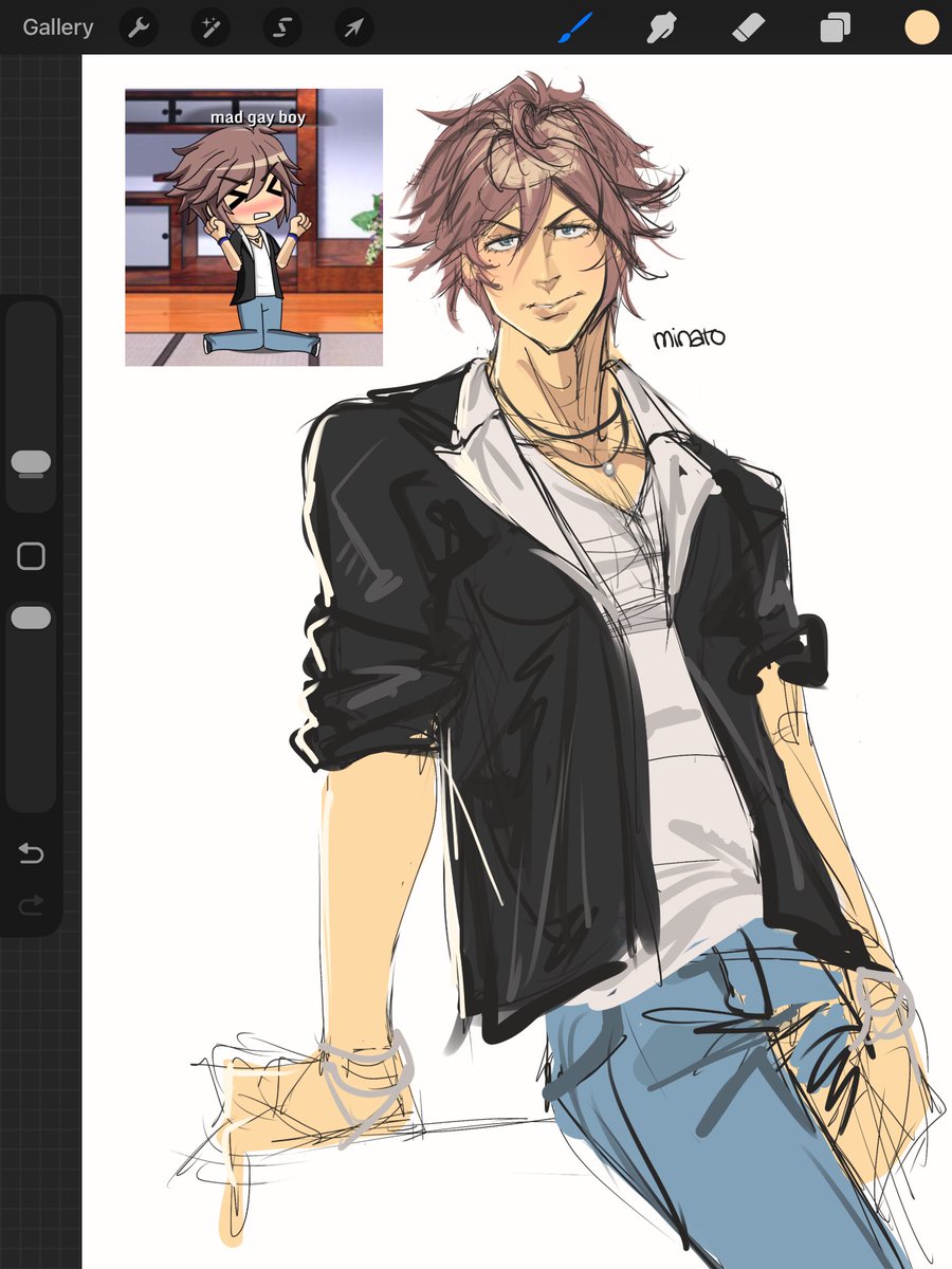 mokii099's tweet photo. hello and this is My gacha studio Oc😊 https://t.co/oKN0zxUQC0