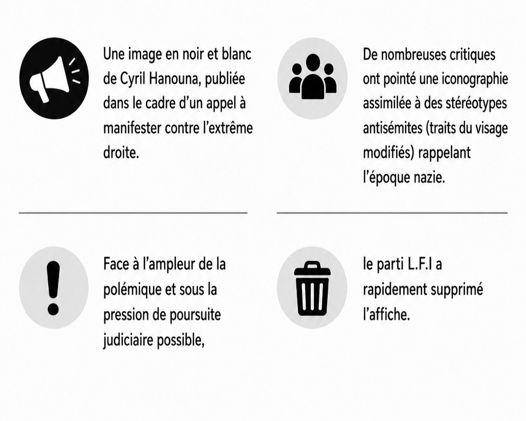 R3D_4PPL3_'s tweet photo. @Boris_Yurinov29 @TBNewsFr Sans oublier le scandale de l’affiche Hanouna plus que douteuse de L.F.I https://t.co/Dgqy9DHaPi