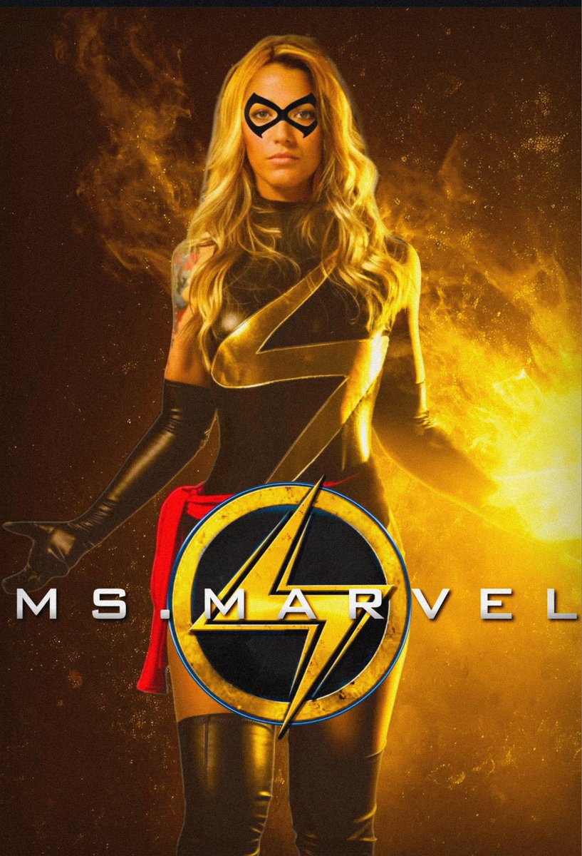 5p3ctacular's tweet photo. Kinda crazy that marvel was gonna start a cinematic universe with the 2011 Ms.Marvel movie starring Blake Lively https://t.co/8BupzjVgBy
