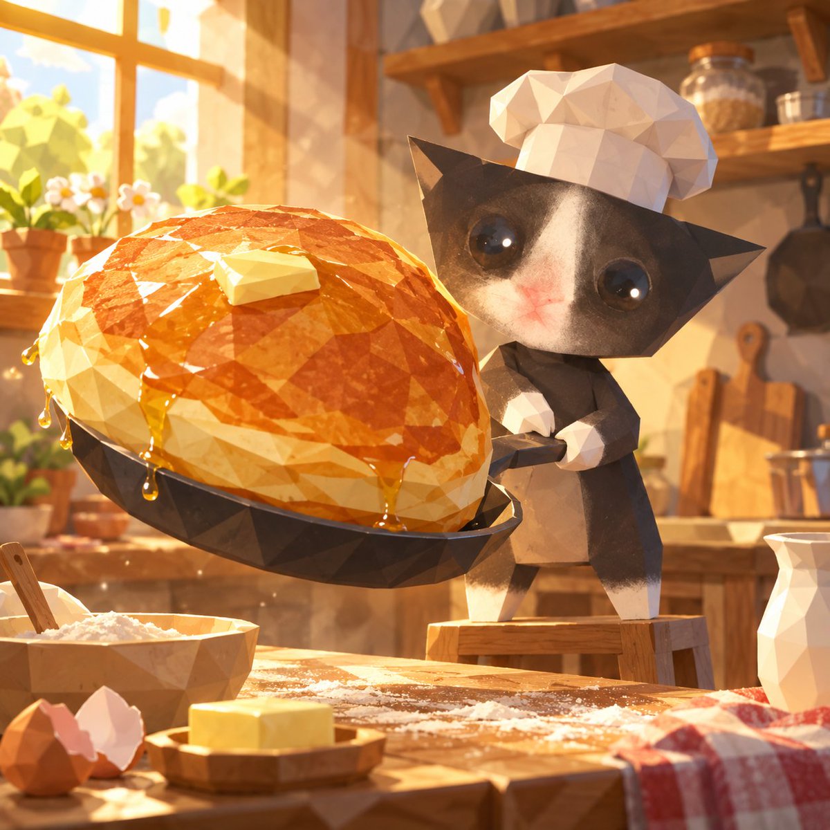 microcatdotfun's tweet photo. the recipe said one pancake.

it never said how big 🥞 

solana:DvNcJZTiSMD1RBCtZ2J31mh7s42CVCwrzGapv1Lypump https://t.co/6z9qyFt3J3