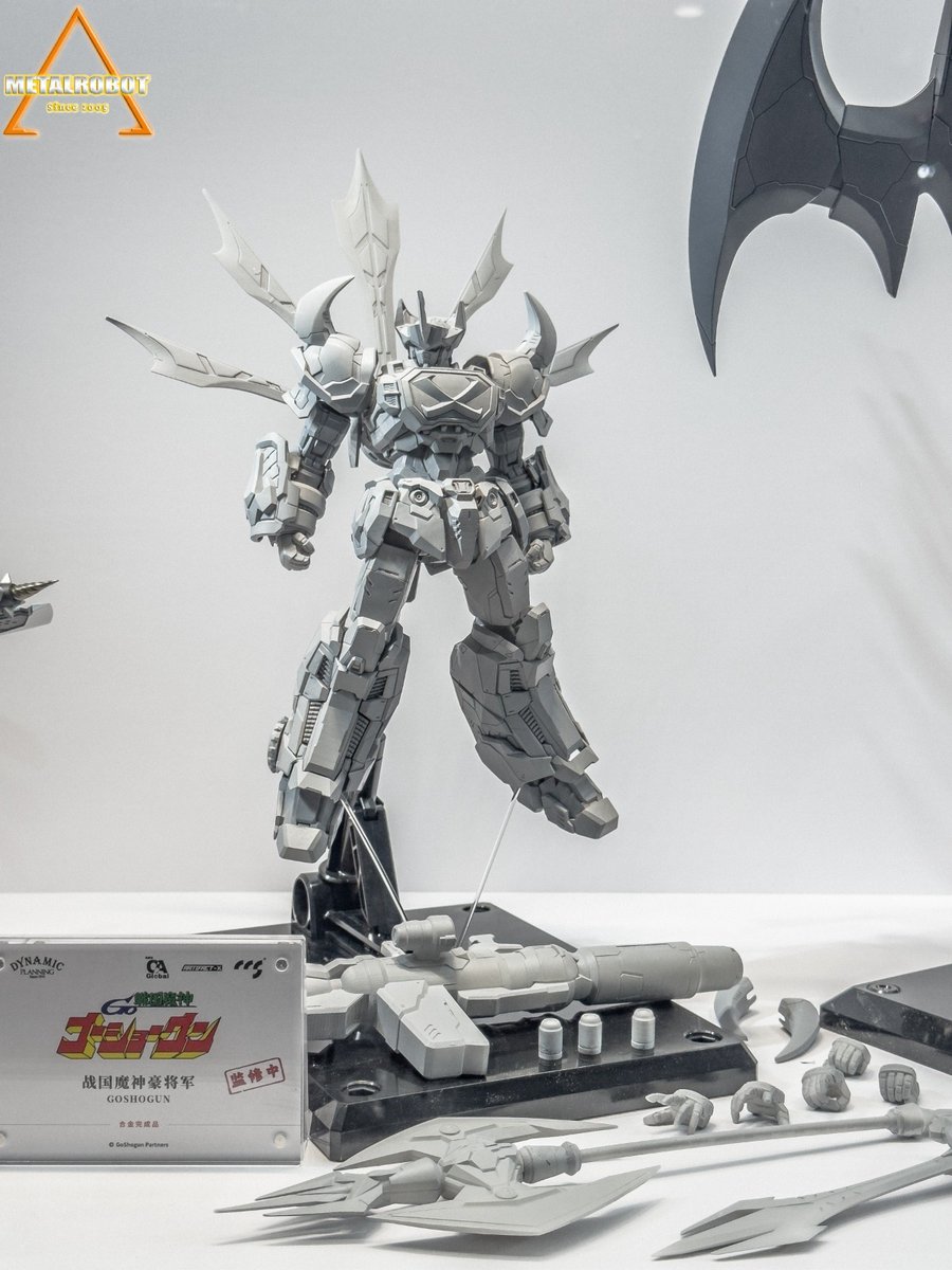 GokinMr's tweet photo. Wonder Festival Shanghai 2026: Tutte le Novità di CCS https://t.co/reiKrMe45I #イノセンス #GITS #エヴァンゲリオンファンアートANIMA #CCS #铁魄魔神Z #铁魄魔神ZERO #合金 #新ゲッターロボ #真盖塔1 #戦国魔神ゴーショーグン #天元突破グレンラガン https://t.co/Q7s3sTLdZK