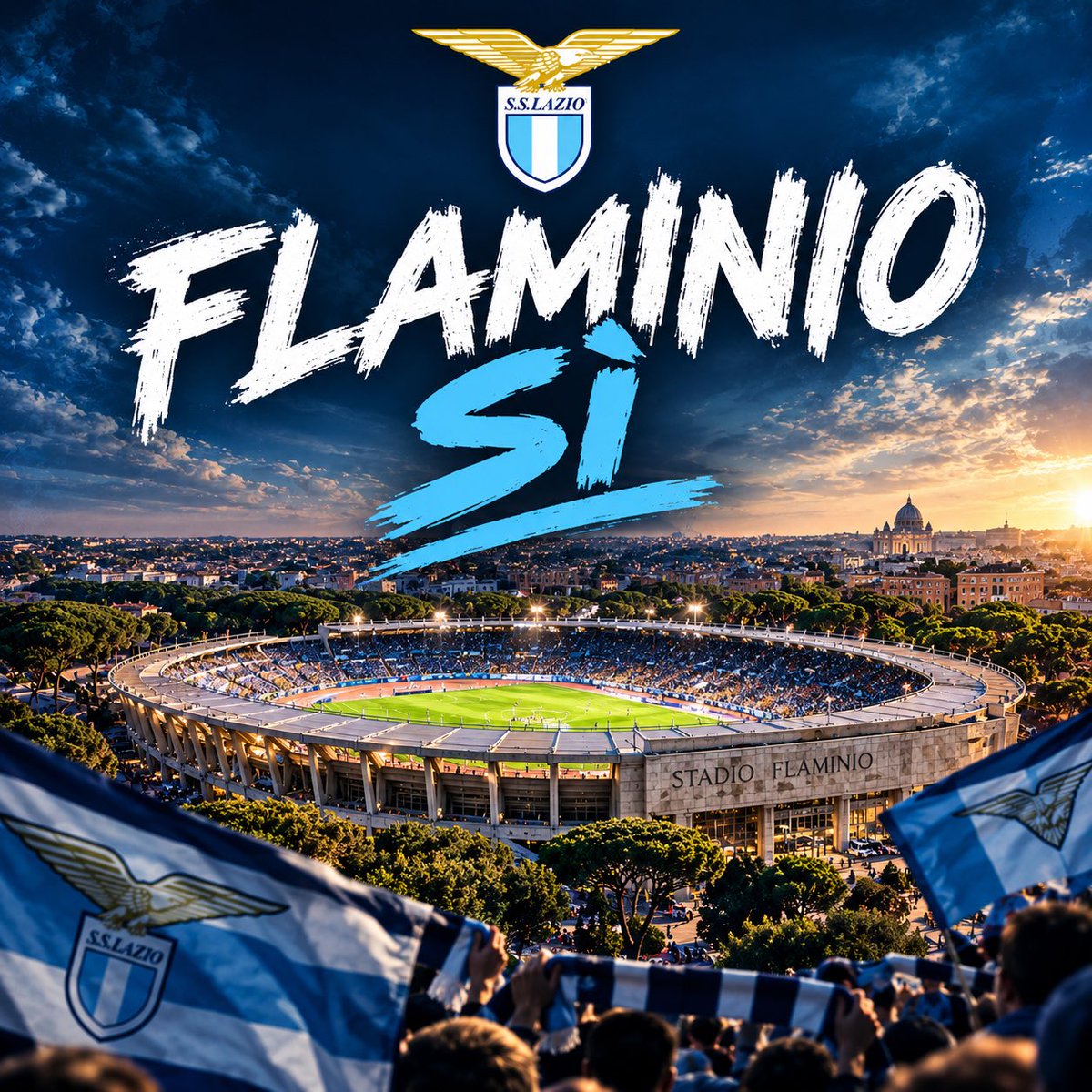 Brandao76610377's tweet photo. 🏟️ IO LO DICO CHIARO: IO SONO PER IL FLAMINIO.

E adesso probabilmente qualcuno mi verrà a dire che allora sono “pro Lotito”.

Ma possibile che dobbiamo essere contro tutto ciò che propone Lotito solo perché lo propone Lotito?

Anni fa eravamo noi stessi a dire che la Lazio aveva bisogno di una casa.
Uno stadio più raccolto dell’Olimpico.
Più vicino al campo.
Più facilmente raggiungibile.
Uno stadio a misura di tifoso, con gli spalti attaccati al terreno di gioco, un po’ come gli stadi inglesi.

E il Flaminio, per posizione, storia e caratteristiche, rappresenta esattamente quel tipo di idea.

Poi possiamo discutere per ore del progetto.
Possiamo criticare Lotito.

Ma dire NO al Flaminio soltanto per andare contro Lotito, per me, non ha senso.

Io voglio vedere la Lazio avere una CASA.

Una casa nostra.
Nel cuore di Roma.
Facile da raggiungere.
Con il tifoso vicino al campo.
Con un’atmosfera diversa da quella dell’Olimpico.

E soprattutto voglio tornare a vedere uno stadio VIVO.

Poi se il progetto non va bene, si critica.
Se ci sono problemi, si fanno domande.
Se ci sono errori, si contestano.

Ma una cosa è contestare un progetto.

Un’altra è dire NO a prescindere.

Io sono per il FLAMINIO. 🦅🏟️

Adesso voglio sapere cosa ne pensate voi.

👇 Voglio leggere i vostri pareri. Anche quelli contrari.

#Lazio #Flaminio #SSLazio #ForzaLazio #StadioFlaminio #Lazio