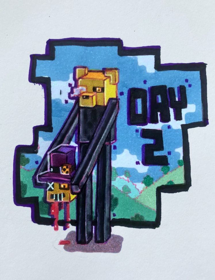 KE91177628's tweet photo. ~Day 2: Enderman Mr. Stitchy~
myb hot take but i didn't want to accidentaly play into stereotypes by drawing a voodoo doll so i decided to do this version instead (and ik that it's not the right day here but i'm kinda combining the 2 ig)
#piggytober2026 #piggyinktober2026 #piggy https://t.co/mNZFXRmIEs