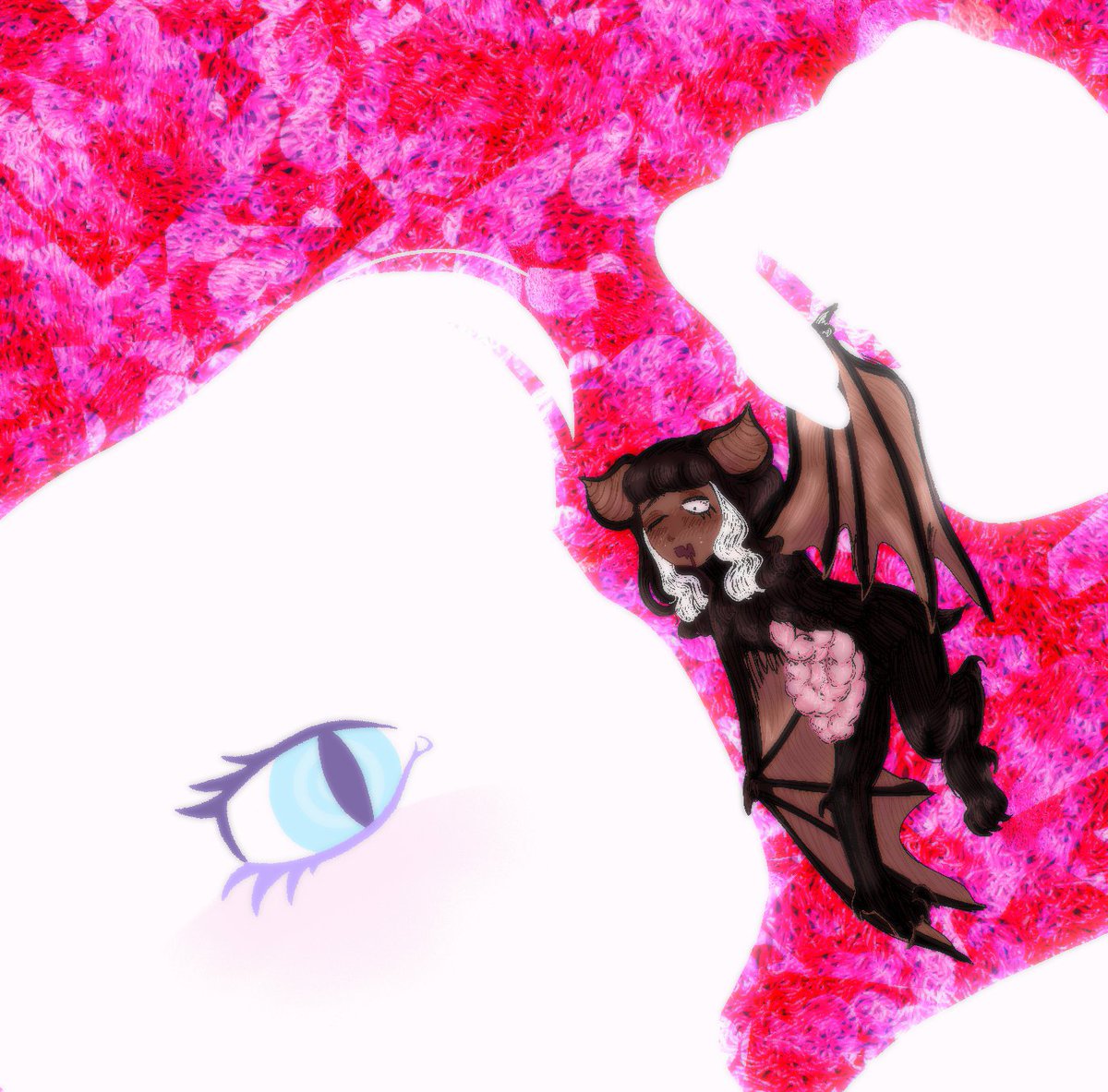 cocoloir's tweet photo. Bat fairy recently vivisected #moneyforgirls https://t.co/gCwdLRu2Pm