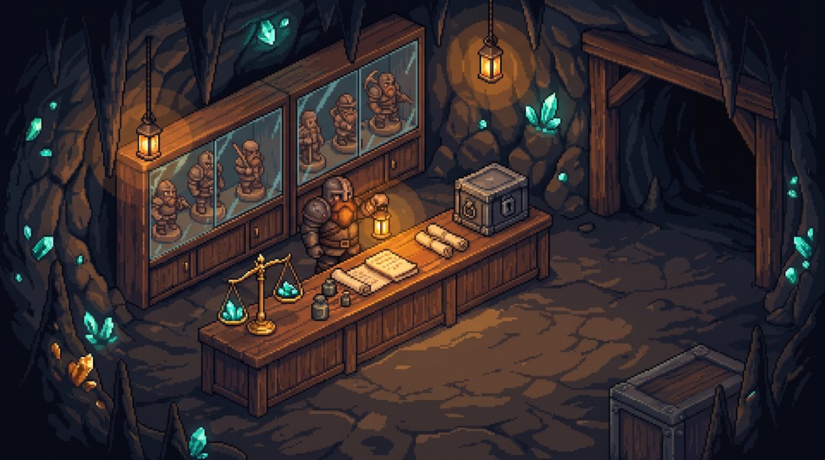 hollowfallgame's tweet photo. Your kin are NFTs in your wallet. Do what you want with them 🪜

Sell one on the kin market for $ORE.
Rent it out by the day.
Lend it to a friend and recall it any time.

The market only holds a kin in escrow while it's listed or rented.

#Hollowfall #RobinhoodChain #GameFi #Web3Gaming #PixelArt