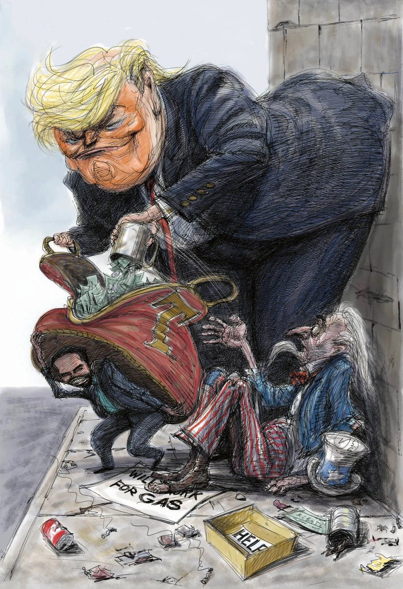RollingStone's tweet photo. Presidents don’t actually create the economies that attach to their names.

…a least that’s how it was before Trump’s second term, during which the president has created his very own economic hellscape

Commentary from @mattbai: https://t.co/WlDkmIQ49b https://t.co/69oF8hawXS