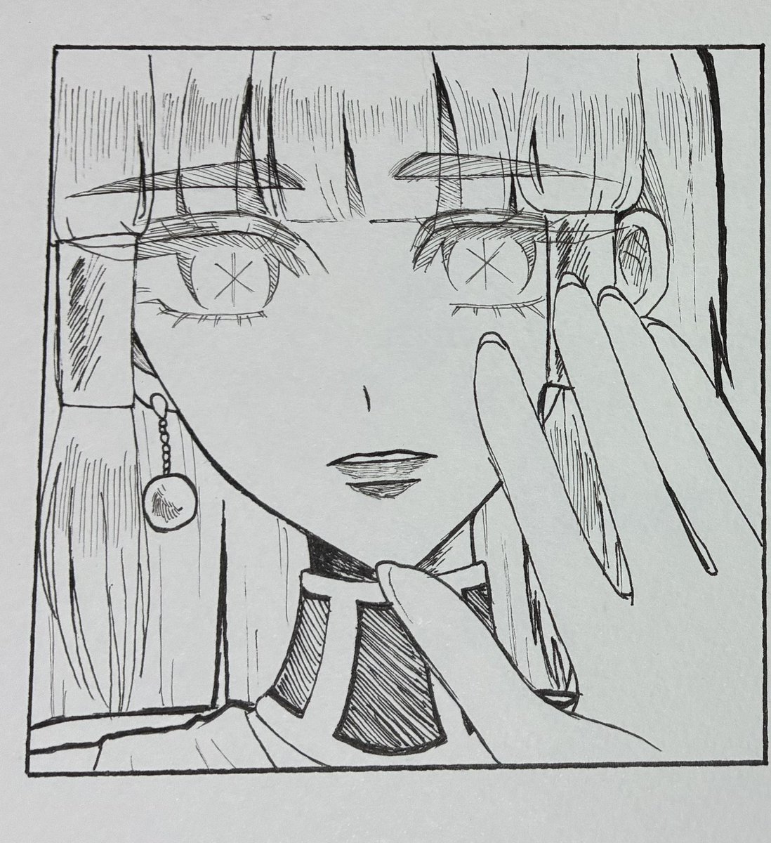 Kasui_Mei's tweet photo. アナログ練習 https://t.co/8Ztt3DcSZx