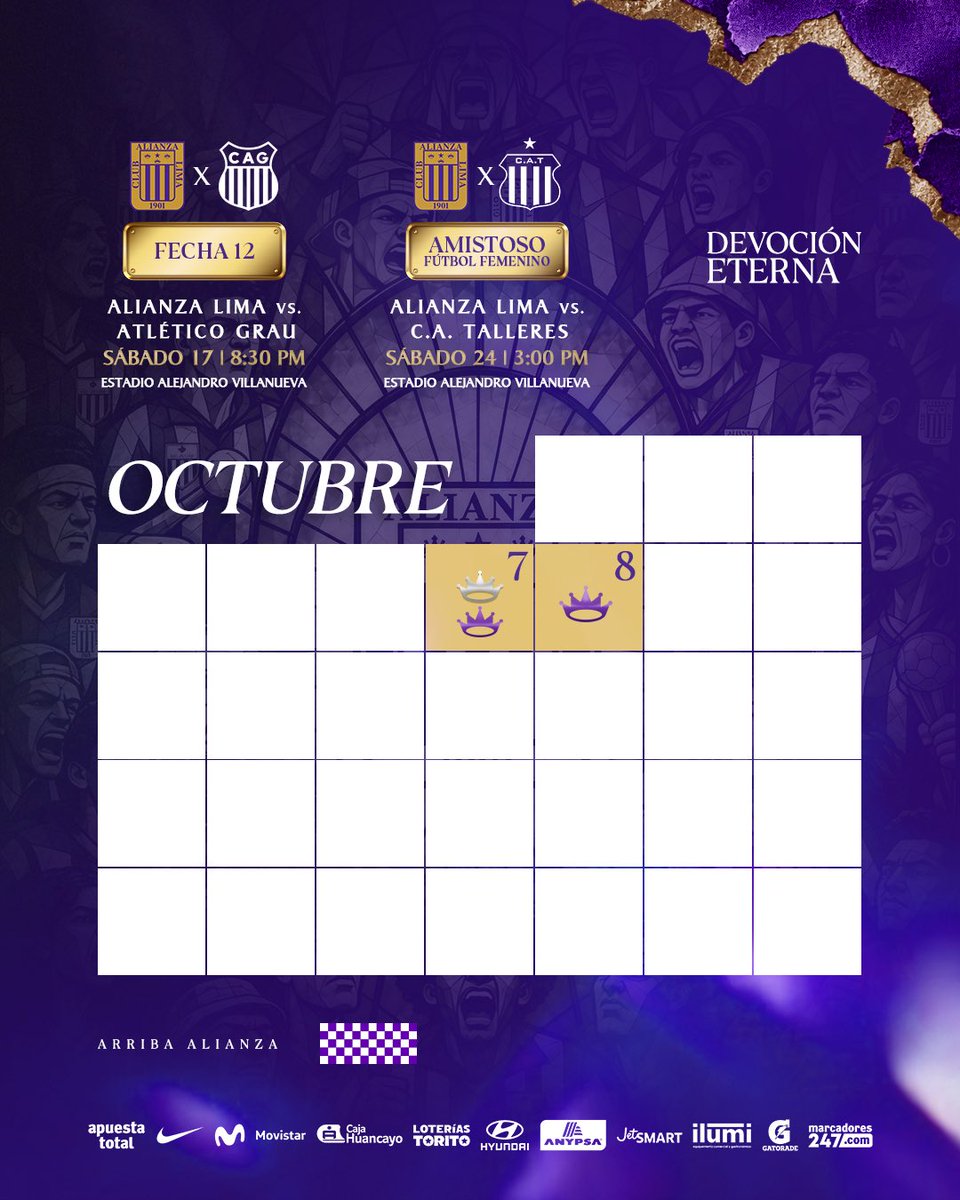 ClubALoficial's tweet photo. 𝐂𝐫𝐨𝐧𝐨𝐠𝐫𝐚𝐦𝐚 𝐝𝐞 𝐯𝐞𝐧𝐭𝐚. ✍🏾

Se viene un nuevo Combo Blanquiazul. 🟣

Toma nota. ✅ https://t.co/x0yPMvgchq