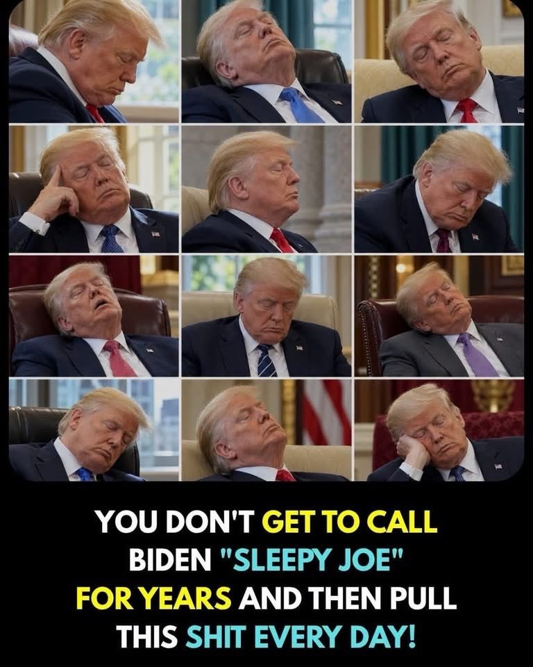 Be_Like_Dolly's tweet photo. @HQNewsNow Dozing Don. 
He sleeps we suffer. https://t.co/4scqxMQZFi