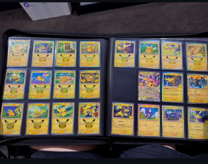 Poke_Grails's tweet photo. PIKACHU COLLECTION GIVEAWAY🔥🔥🔥

One lucky winner gets the chance to take home this entire Pikachu collection!

To enter:
Like , Repost 👤 Follow @David__Pulls Follow 
@Poke_Grails Comment your favorite Pikachu card

One winner. One massive Pikachu haul.
Good luck, trainers!🍀 https://t.co/VwgKNZucxi