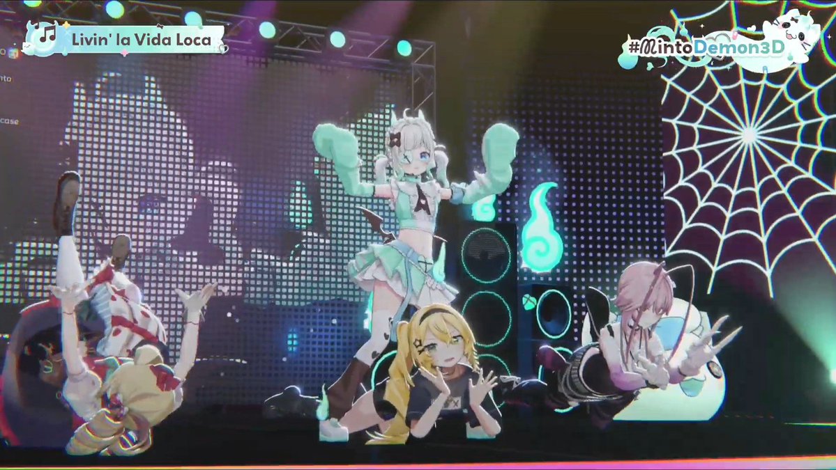 CipherGlyphs's tweet photo. What a delightfully demonic concert 😈
#MintoDemon3D https://t.co/lQEKcZ4uhF