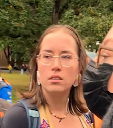 FrancesWiddows1's tweet photo. During the @UVic Orange Shirt Day event on September 29, 2026, the cinematographer Simon Hergott was surrounded by a mob of individuals. One of them punched him several times and threw a drink in his face, damaging his camera. We believe that this individual is named Josee Street (pictured below).

We have reported this suspect to the police and intend to press charges.

If you were a witness, or if you have any relevant information about this incident, please contact @SaanichPolice at their non-emergency line: 250-475-4321, extension 1.

You may also contact me via email at wokeacademywhistleblower@gmail.com.