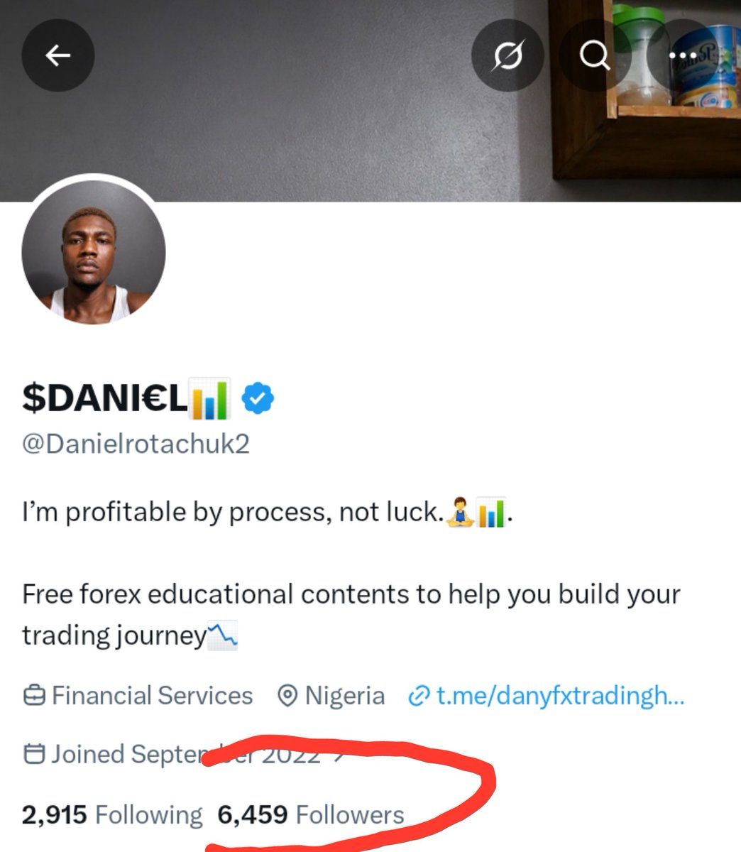 Danielrotachuk2's tweet photo. 3 months ago, I was at 2K followers.

Today, I’m at 6K. ❤️

I really appreciate everyone who has followed, supported, and engaged with my content.

10K soon, by God’s grace. 🤲🏽❤️ https://t.co/CtkVT64Doy