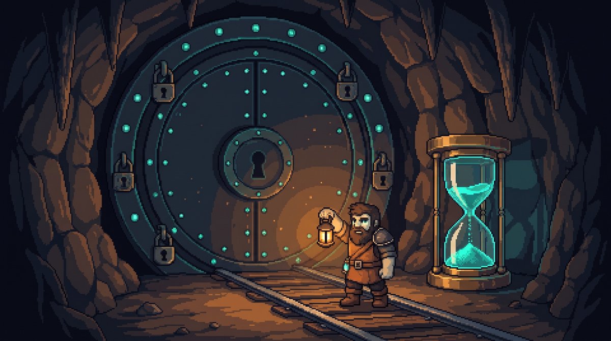 hollowfallgame's tweet photo. Where does the $ORE you spend in Hollowfall go? ⛏️

Entry fees, kin, repairs, flasks: back into the prize pool players compete for.

It stays in the game, and the game pays it back out to the players who go down and come back up.

#Hollowfall #RobinhoodChain #GameFi #Web3Gaming #PixelArt