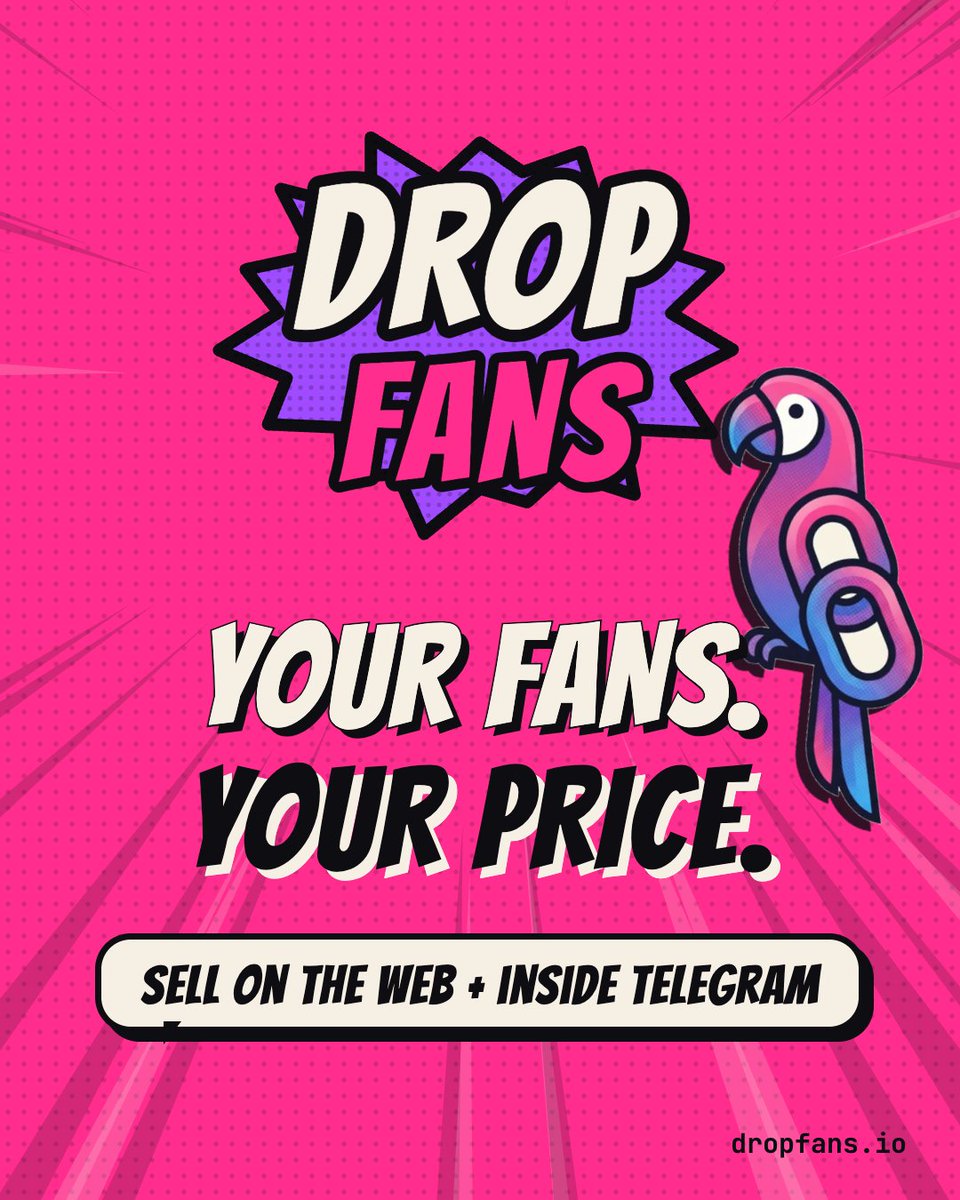 dropfanshq's tweet photo. sell drops, subs and VIP access on the web AND inside telegram. keep 85% of every sale.

your fans. your price. this is dropfans. https://t.co/5Fa3MBUw9l