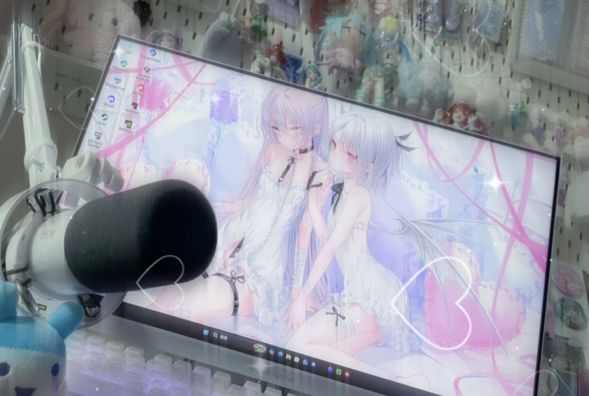 2yano_q's tweet photo. ゲーム環境可愛すぎて꒰՞⸝⸝⊃ ·̫ <՞꒱ https://t.co/DEAgrUZVO6