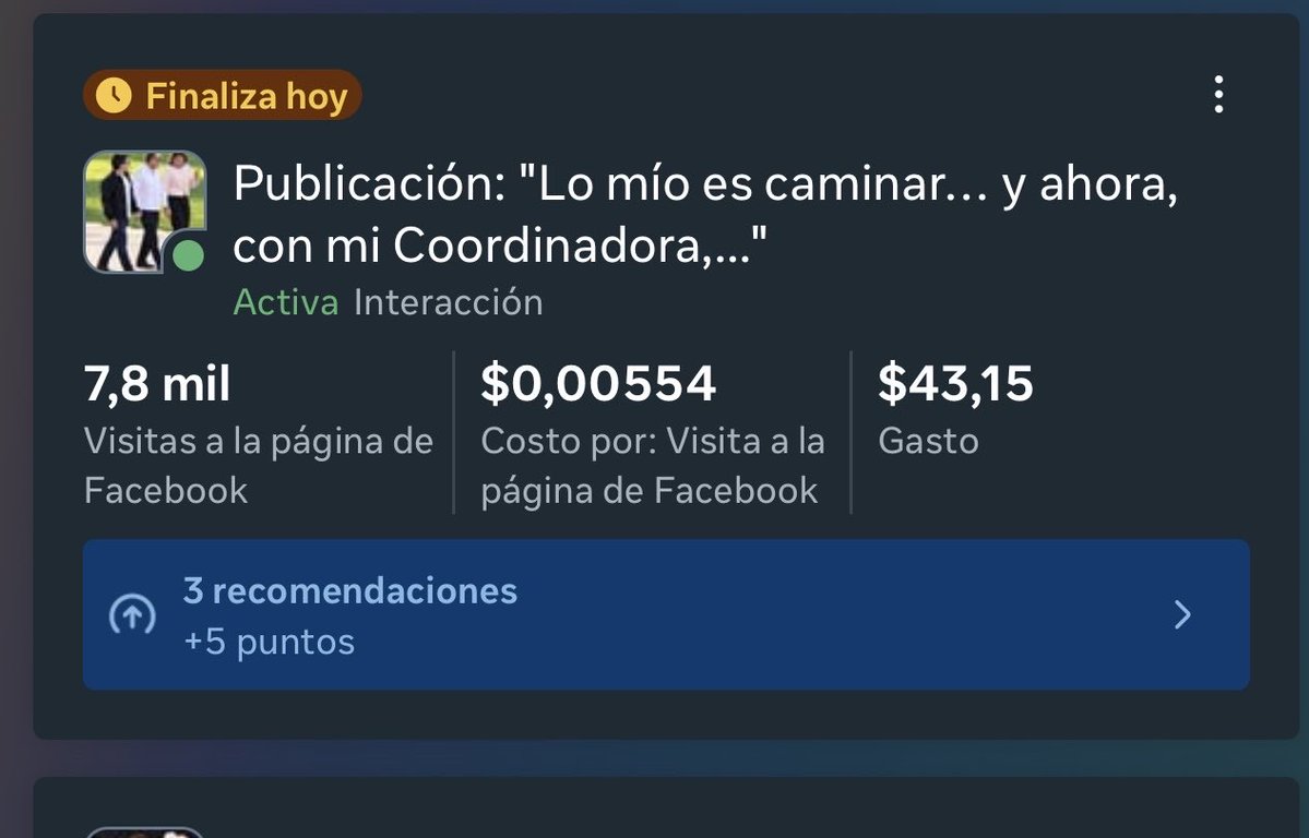 JorgeCZatarain's tweet photo. Aqui esta padre, fueron 781 pesos, esto significa que tuve 7,800 clicks 48,694 vizualizaciones y 35,000 espectadores.

Si fuiste a la escuela y le entiendes un poco es eficiencia y eficacia en penetración de medios. Aqui no es hambre es conocimiento y es trabajo en donde somos 223,000 personas.