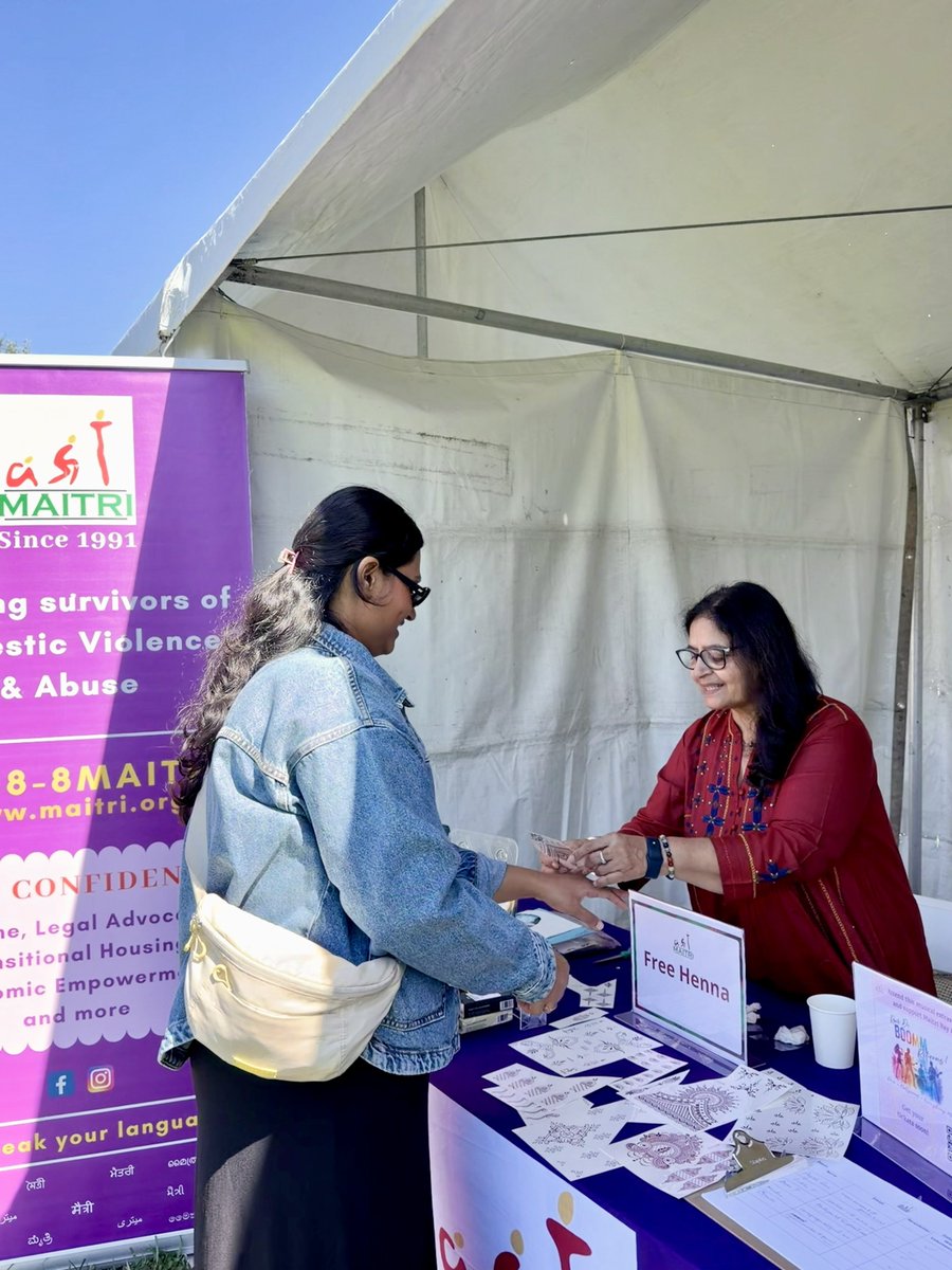 maitribayarea's tweet photo. On Sunday, September 27, Maitri volunteers joined the India Heritage Fair- Purab Fest, a vibrant celebration of Culture, Cuisine, Crafts, Community &amp; Cause at Memorial Park, Cupertino.
Thank you to everyone who stopped by and made the day special! https://t.co/bRmbpO9I04
