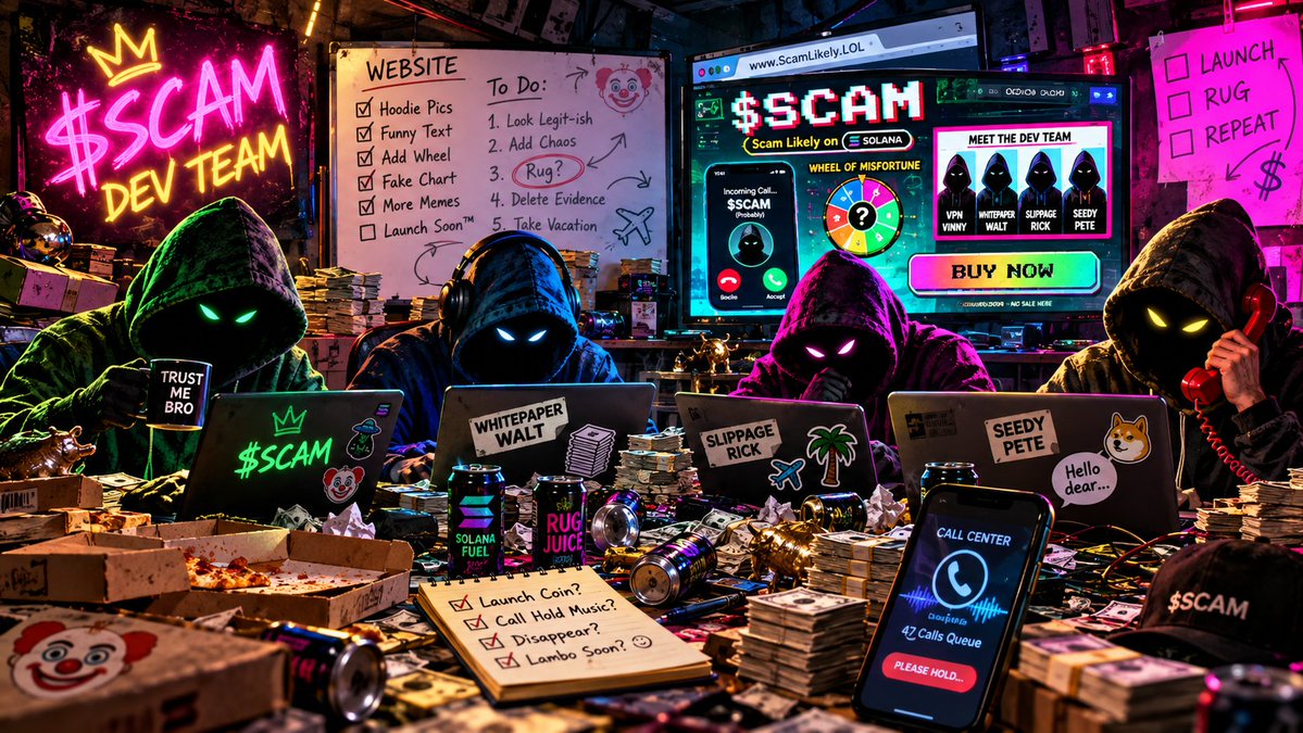 Rug_Scam's tweet photo. @itsFoxCrypto $SCAM 

https://t.co/QnwPdVd0Fn https://t.co/MWZPX8ClGP