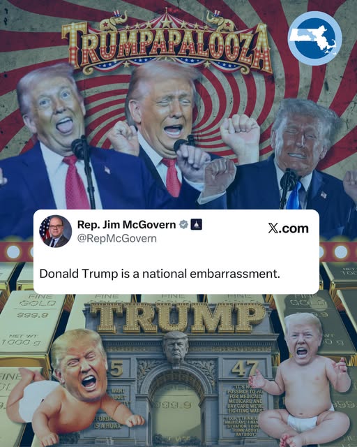 MichaelAsh14811's tweet photo. #Trump is a national embarrassment.
#TrumpsAmericanCarnage
#RemoveThemAll
#VoteBlue2026 https://t.co/R2nilVf5OL