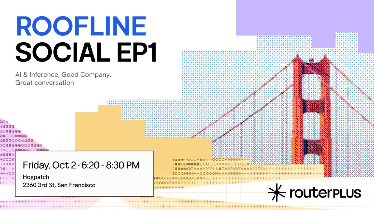 alokbishoyi97's tweet photo. we are starting to host small gatherings around AI and inference with the first of the series tonight at 6:30pm at Hogpatch ( pizzas and snacks included ! ). Great chance to hang out with folks thinking and building in the space.  luma link below

ps : we will be rebranding to @userouterplus, would love to show you what we’re upto as well!