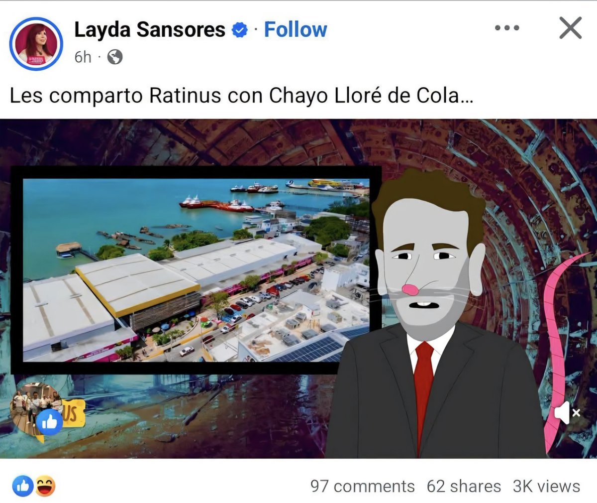 Arouet_V's tweet photo. .@Claudiashein:

La gobernadora de un estado, militante de tu partido, hace apología de la violencia contra @CarlosLoret. Como parte de tu estrategia contra la violencia esto es inadmisible. 

Qué es eso, presidenta. ¿Viste esas vulgares frases?, ¿aceptas que se las digan alguna integrante de tu gabinete o militante de @PartidoMorenaMx? ¿Tú convalidas eso?

@LaydaSansores es una de las cosas más contaminantes de nuestro intercambio público.