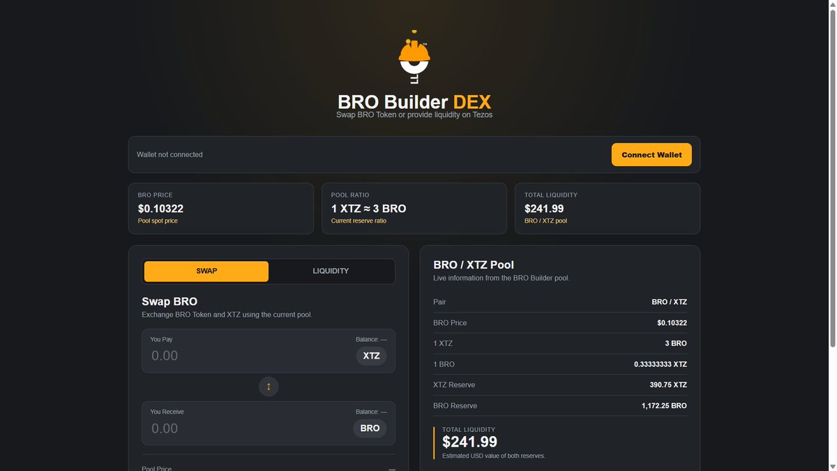 BROBuilderLLC's tweet photo. We are getting ready to launch our DEX. We will start funding contractors who bid in commercial projects... https://t.co/qBhgFntcd5