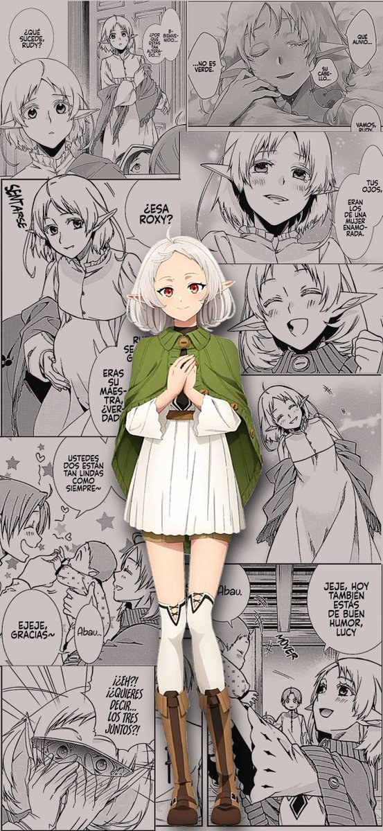 Edgar18022040's tweet photo. "Goddess of love"💚🧝🏻���💘
#MushokuTensei #無職転生 #Sylphiette #Sylphie #anime #manga #wallpaper #SylphietteGreyrat #シルフィエット・グレイラット #roxymigurdia #Fitz #Rudeus #無職転生3期 https://t.co/akGN0Q3KwV