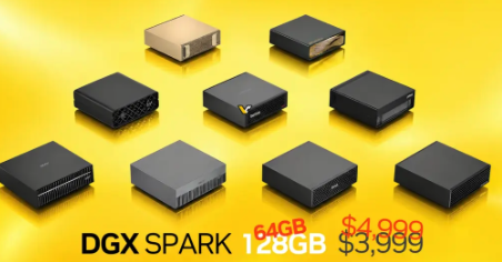mfranz_on's tweet photo. NVIDIA Spark 64 GB $4999

AMD AI Halo 128 GB $3999

Could you explain me what is happening please? https://t.co/jqP9nywNfa