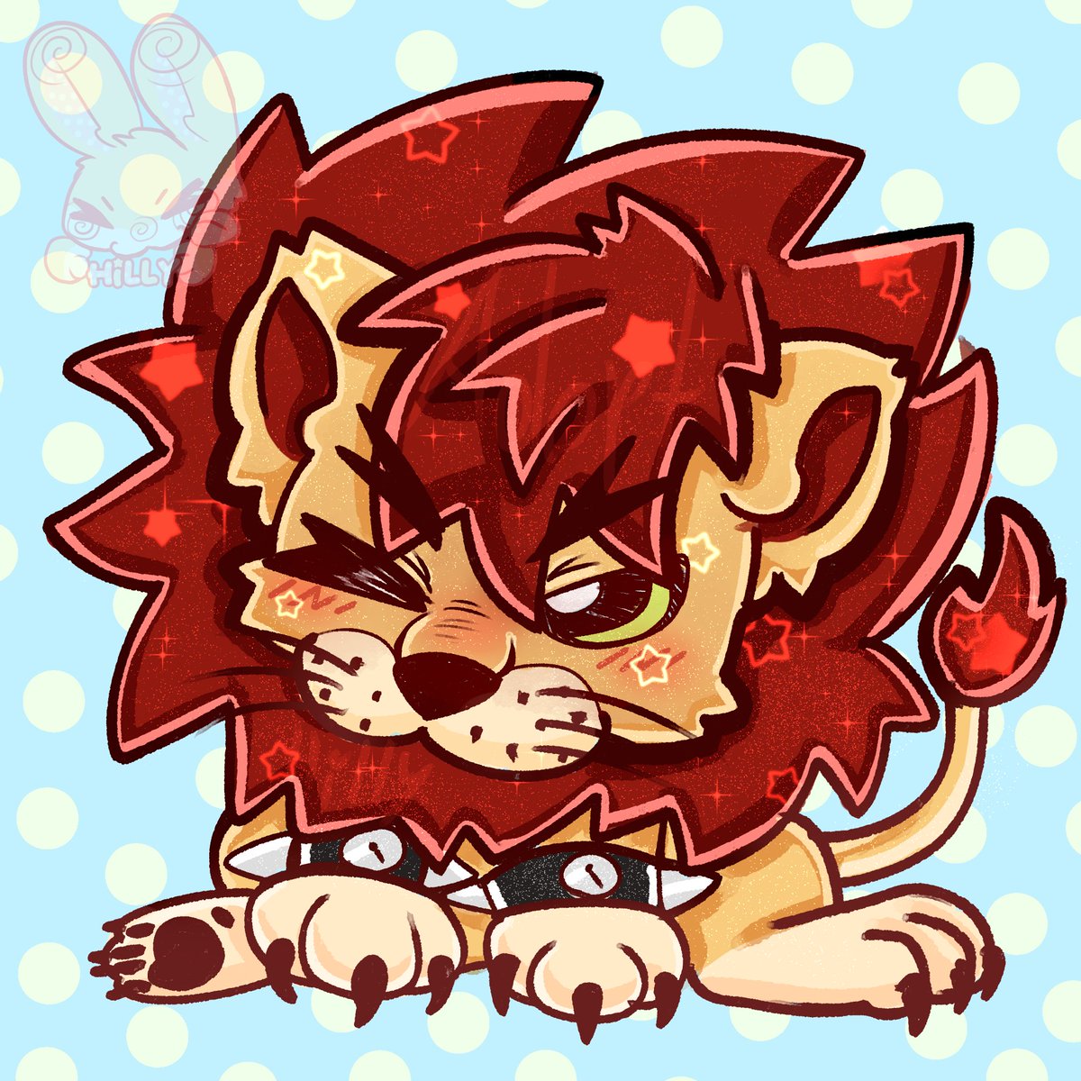 Hilly_meow's tweet photo. First pet adopt available on my ko-fi!!(>w<)❤️🦁

 🤘- all rights inclued!!~🦁
 ❤️- link: https://t.co/cbxMpEj1Sm

please help me find a home to him!!(>w<)
 ♡ and ↻ plz .ᐟ https://t.co/p5PGf44giz