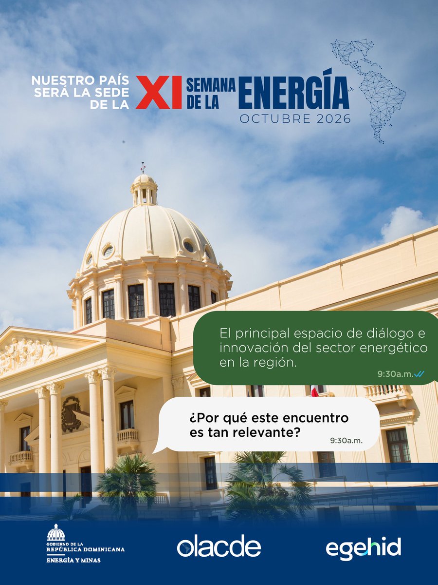 egehidrd's tweet photo. La energía transforma territorios, impulsa el desarrollo y fortalece la cooperación entre los países 🫱🏻‍🫲🏼. https://t.co/94KGP2eQge