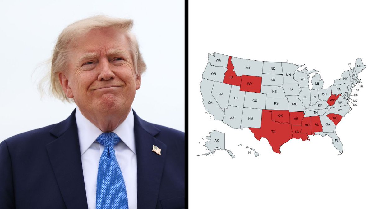 GOP__Ls's tweet photo. 🚨 New ranking reveals all 10 of the worst states for women are run by Republicans. https://t.co/sfdq2K52s7