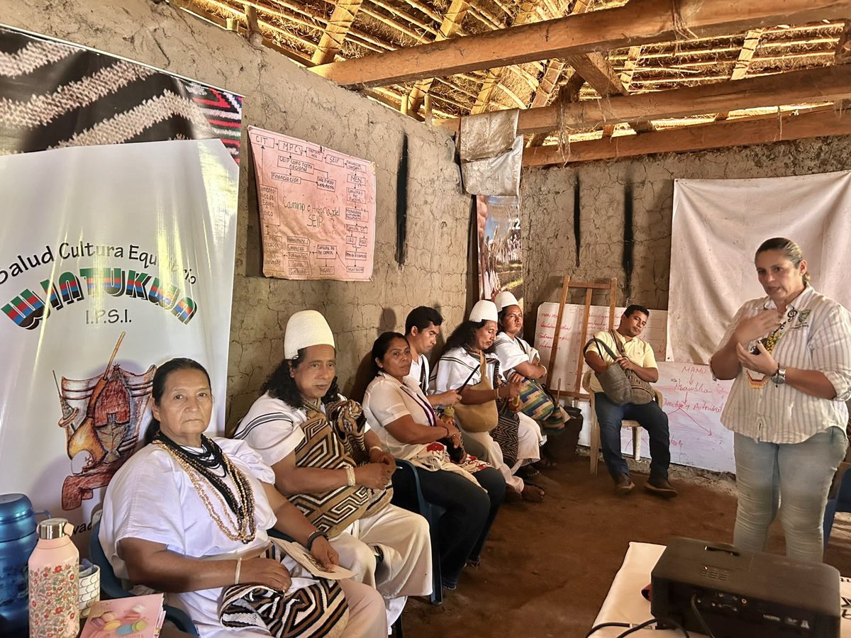 SubconmisionMPC's tweet photo. 📍 Centro Gun Aruwun, Valledupar, Cesar | Día 2 |  Encuentro Territorial CIT.

#SISPI #Decreto480 #PuebloArhuaco #SaludPropia #CIT https://t.co/dO1Zi7tBam