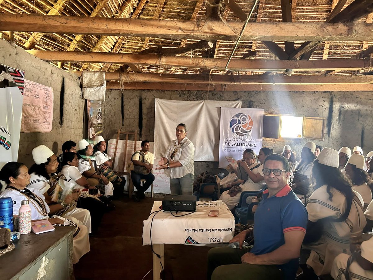 SubconmisionMPC's tweet photo. 📍 Centro Gun Aruwun, Valledupar, Cesar | Día 2 |  Encuentro Territorial CIT.

#SISPI #Decreto480 #PuebloArhuaco #SaludPropia #CIT https://t.co/dO1Zi7tBam
