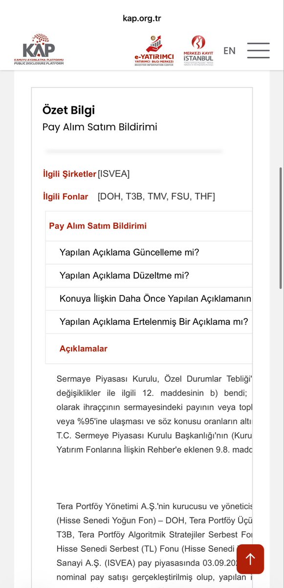 Harundgn012's tweet photo. #isvea lotlar fonlara tepeden verildi patronun haberi olmadan böyle bir durum yaşanması mümkün değil Tera ile bağlantısı olan tüm patronlar soruşturulmalı ve suçu olanlar cezasını çekmeli @spkgovtr #hissemağdurları #tera #fonmağdurları https://t.co/6nC5Sr9T5T
